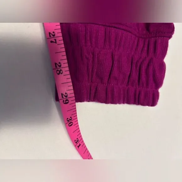 NWT Trek Gear Mid Rise Jogger berry color size 1X - Picture 10 of 10